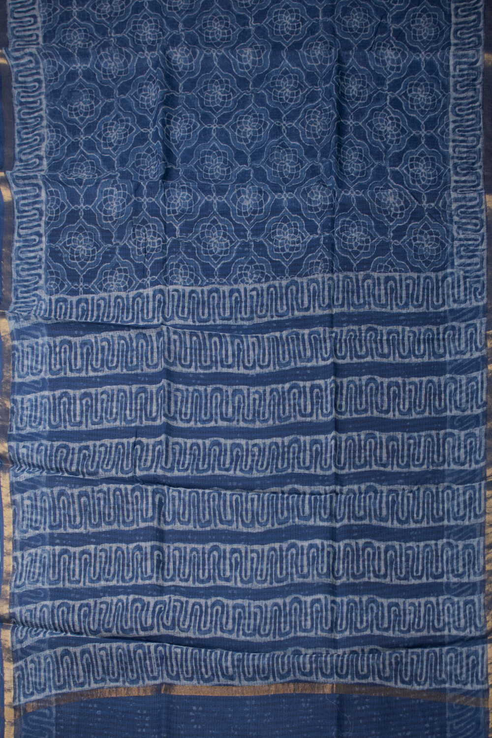 Block Printed Saree - Matkatus