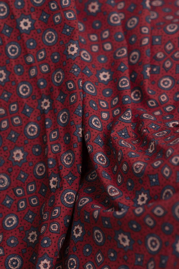 Block Printed Fabric- Matkatus 