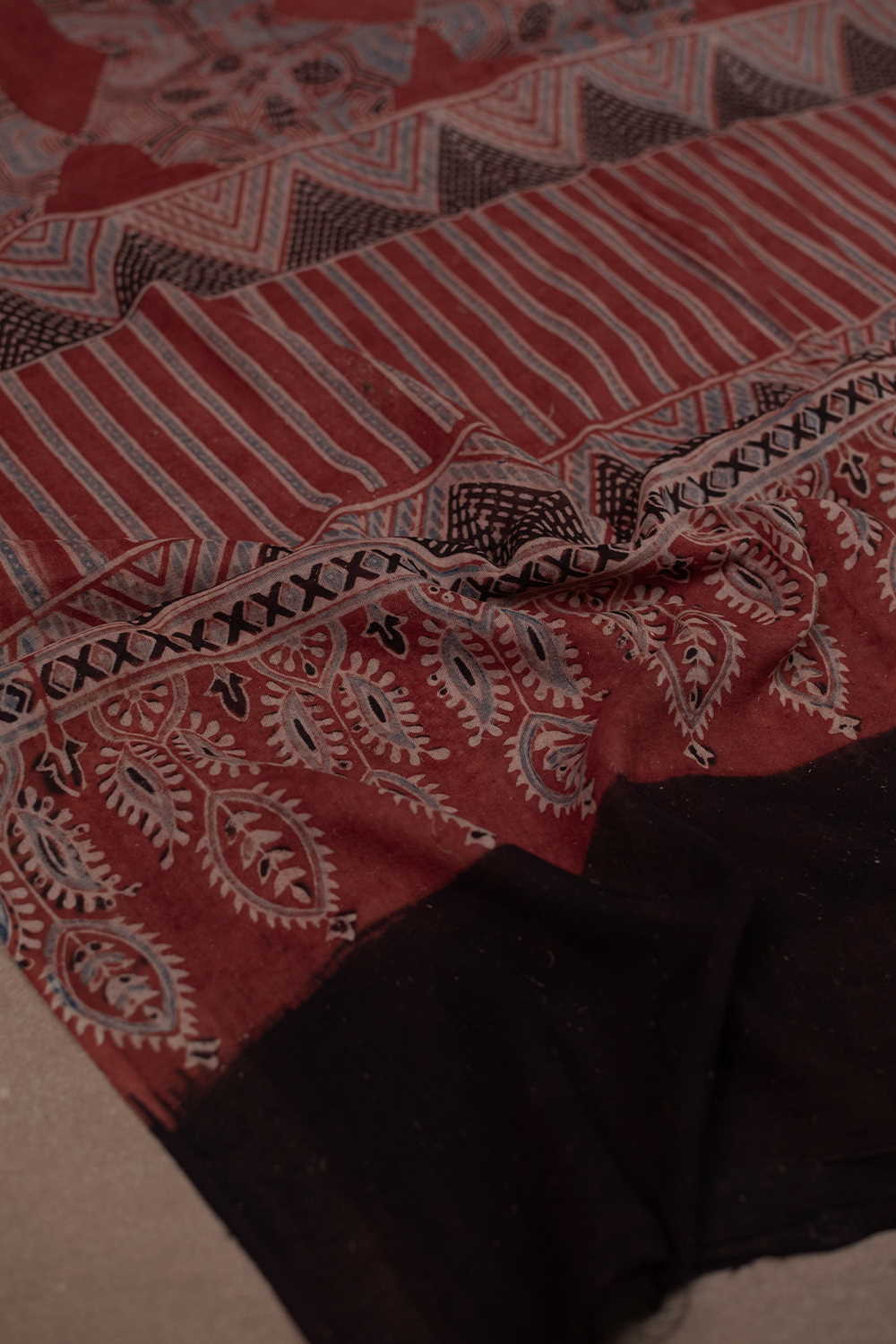 Block Printed Dupattas - Matkatus 