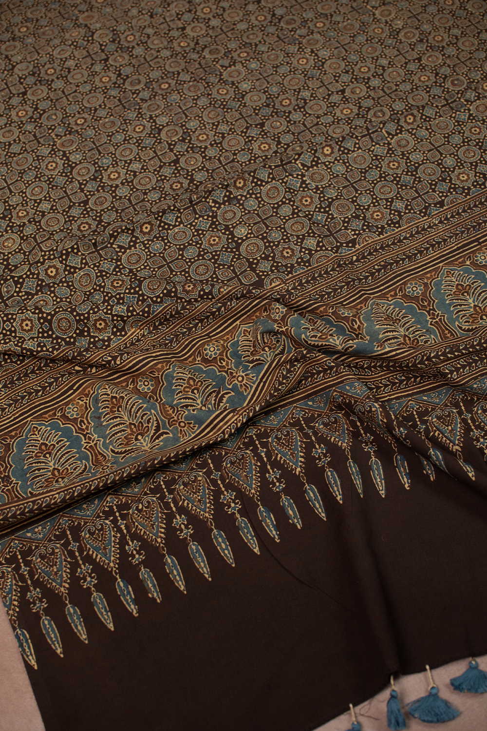 Block Printed Cotton Dupattas - Matkatus 