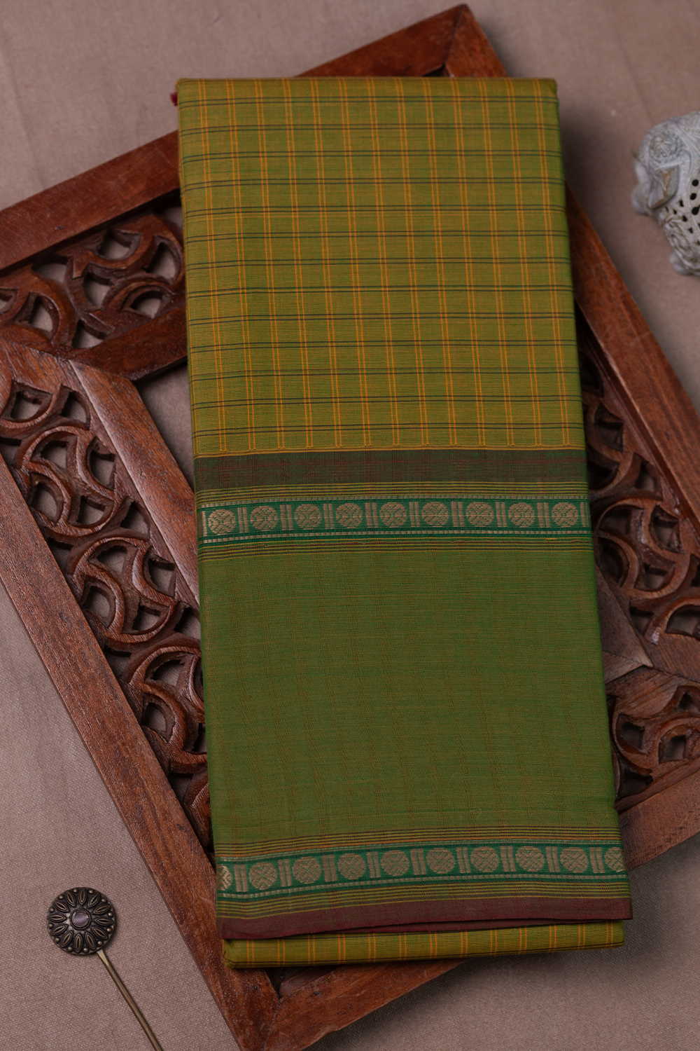 Kanchi Cotton Saree - Matkatus 