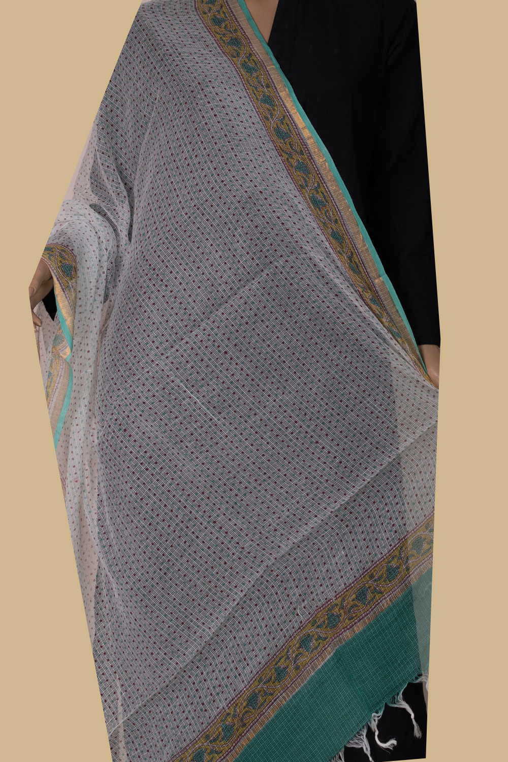 Kota Cotton Dupatta - Matkatus 