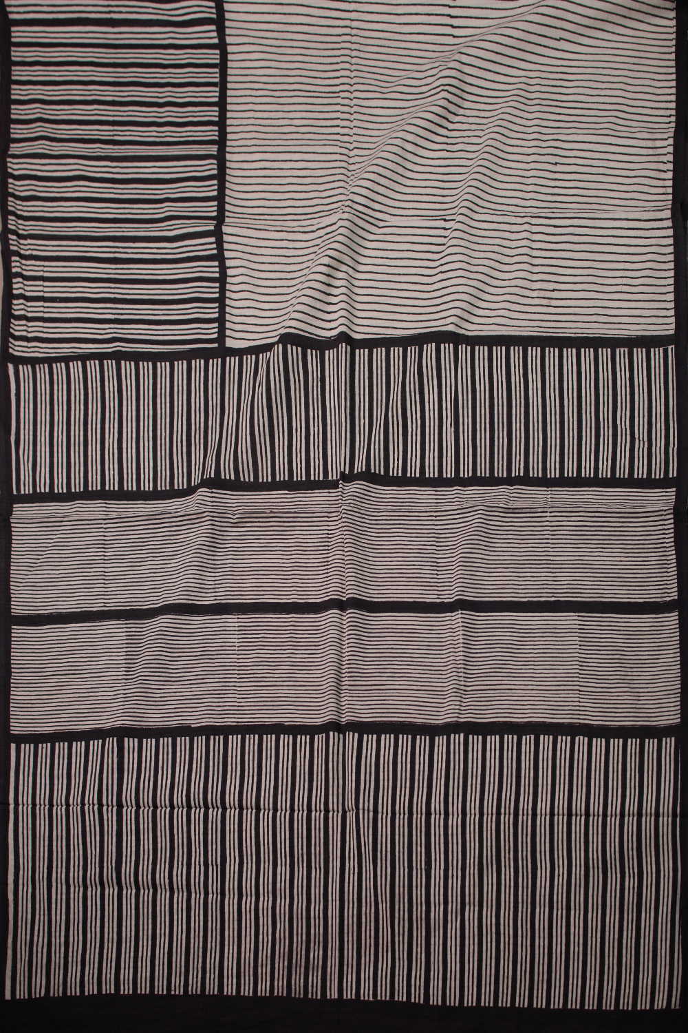 Block Printed Cotton Saree - Matkatus 