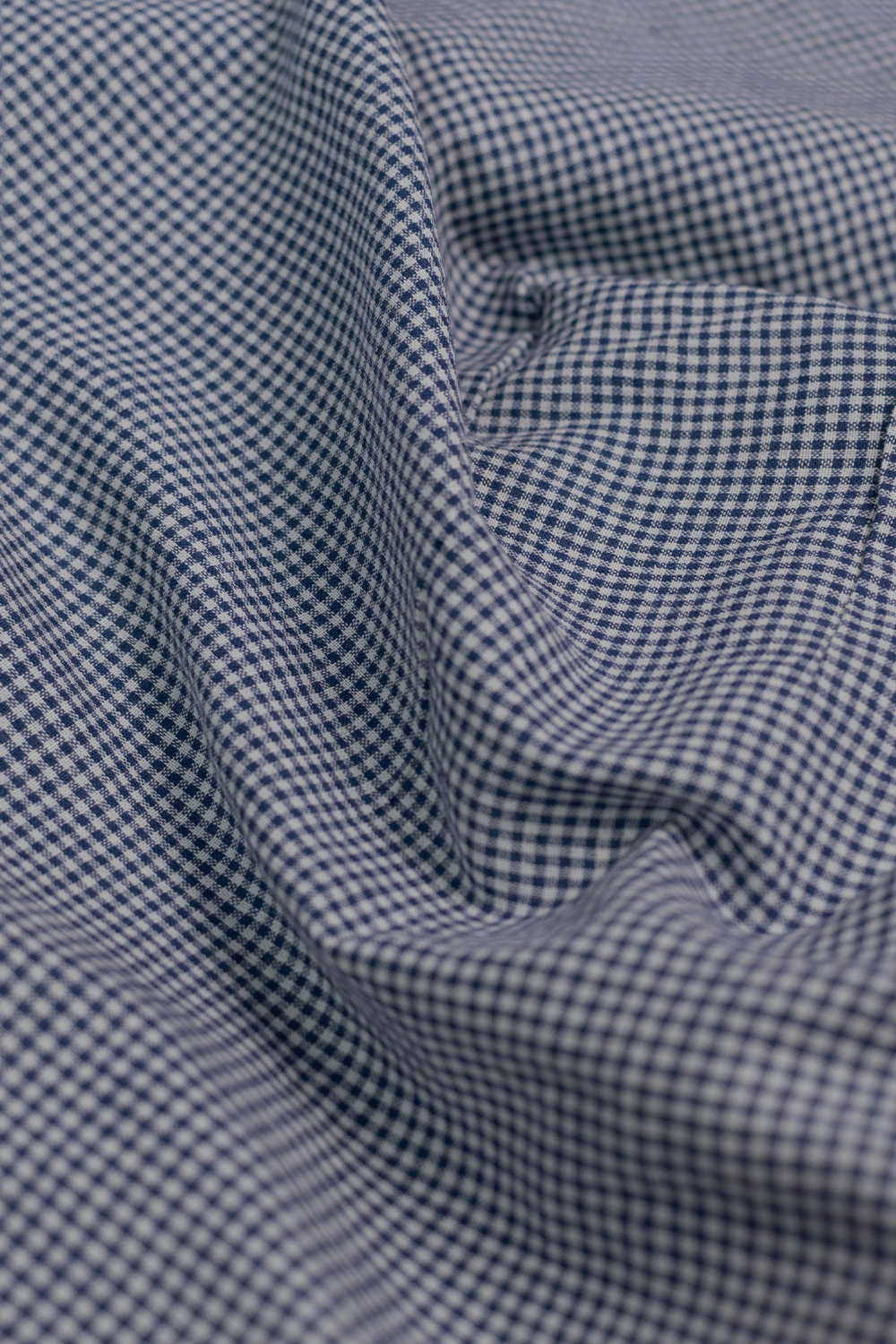 Pixel Checks Handwoven Cotton Fabric