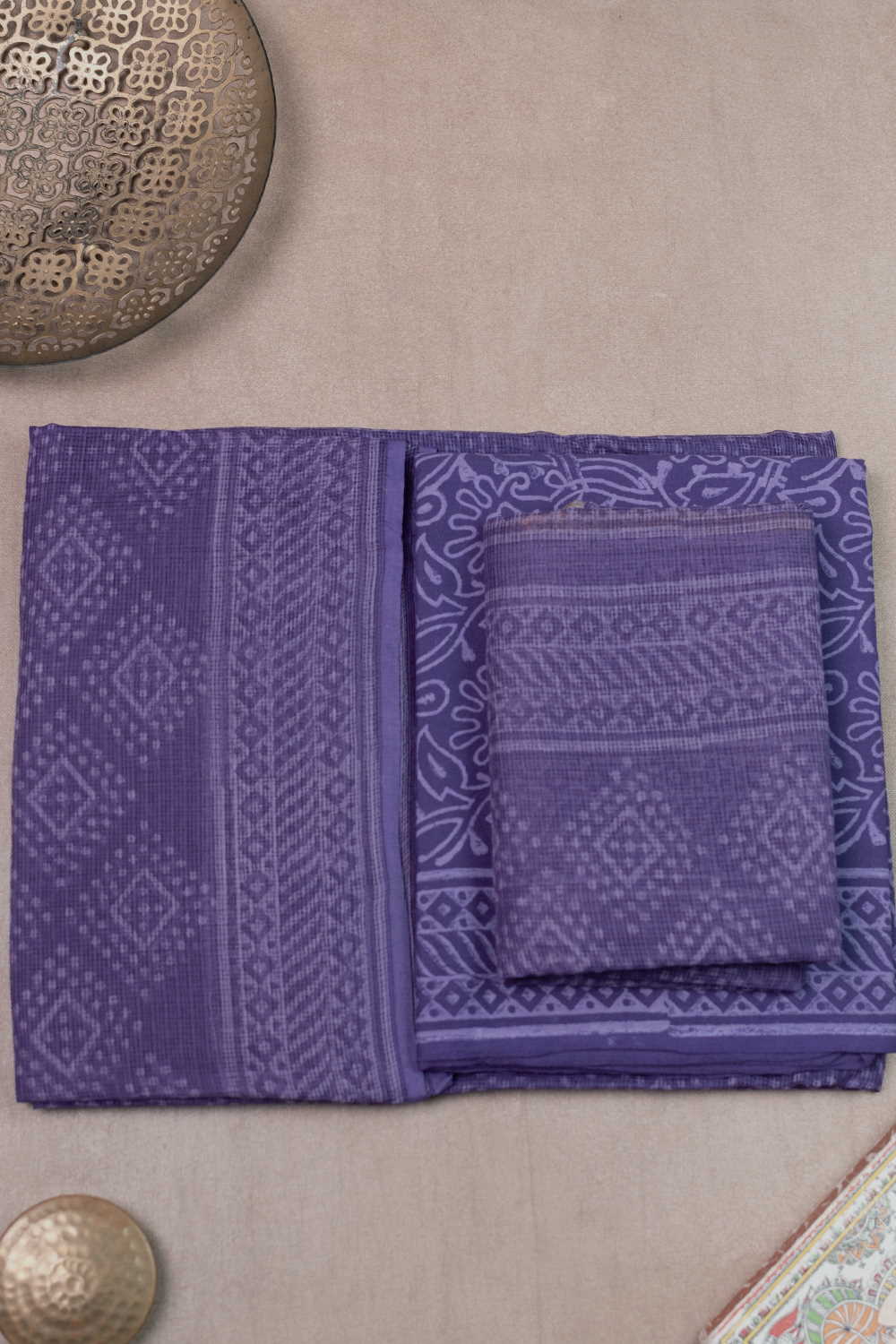 Block Printed Cotton Suits - Matkatus 