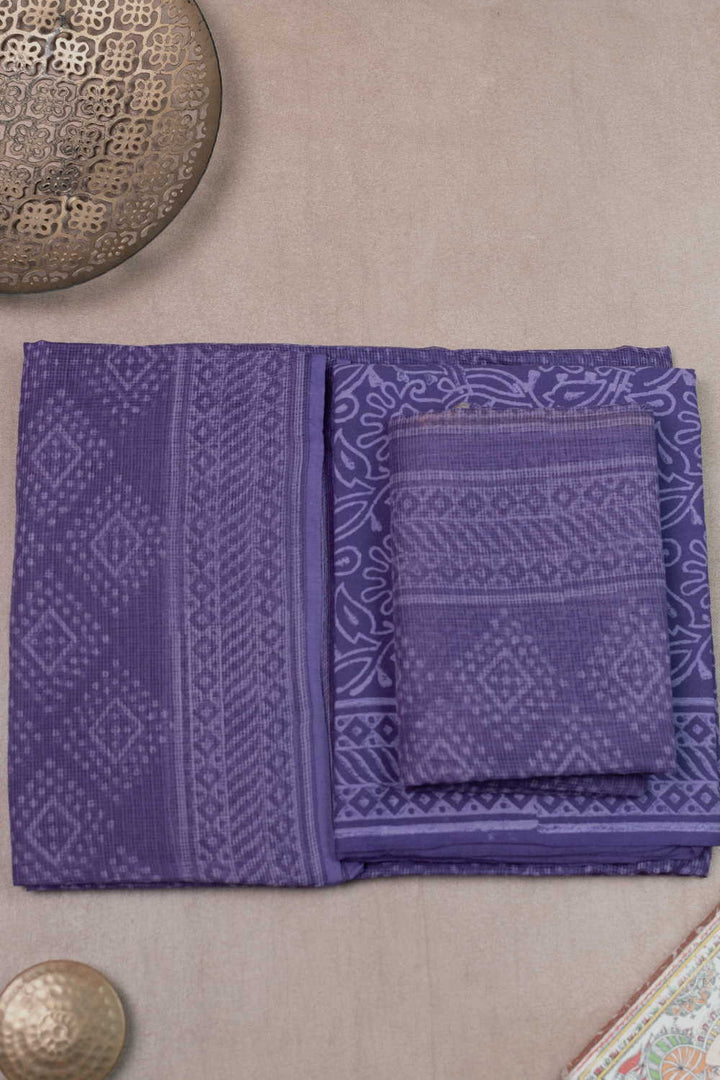 Block Printed Cotton Suits - Matkatus 