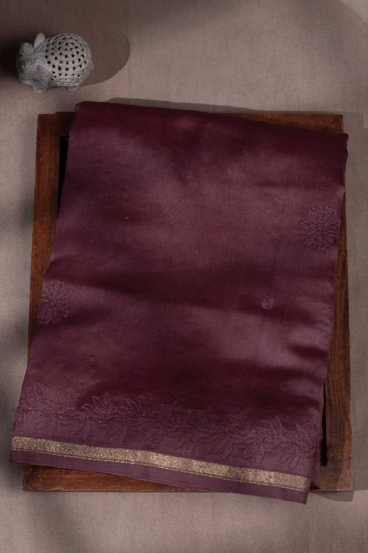 Chikankari Saree - Matkatus 