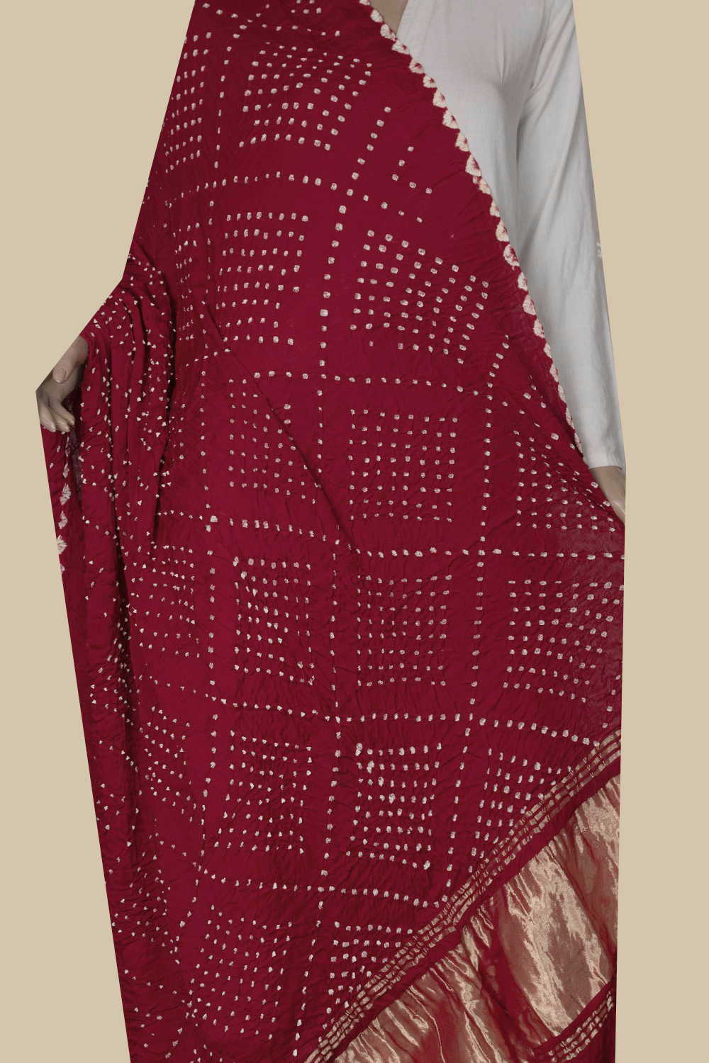 Bandhani Dupatta - Matkatus