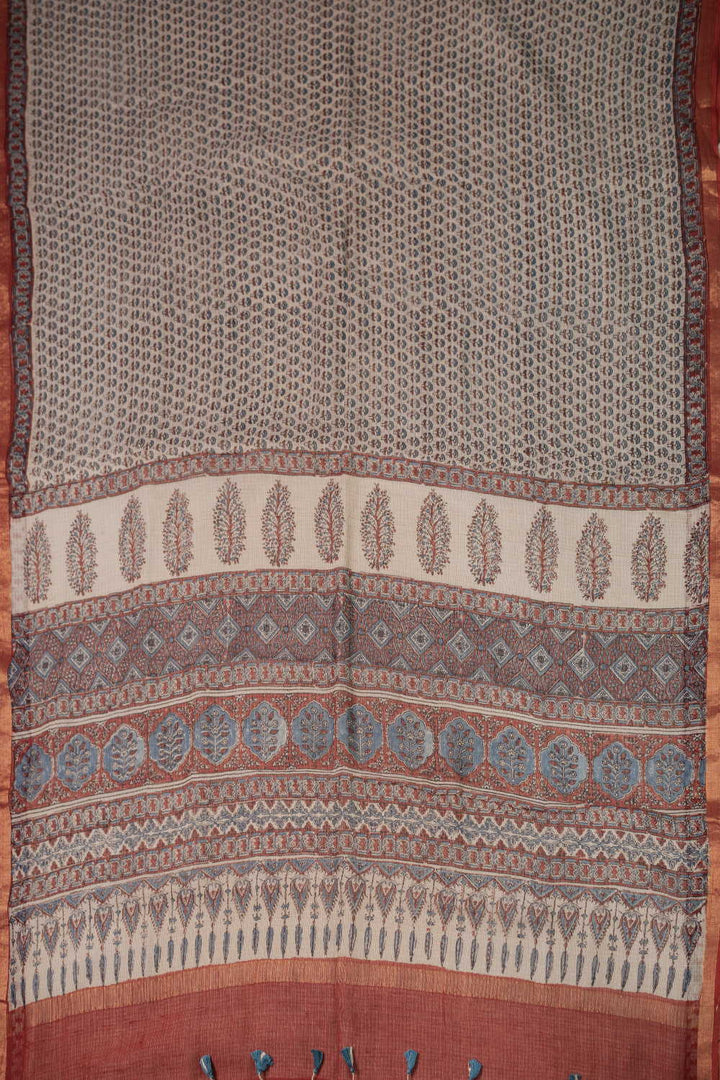 Block Printed Sarees - Matkatus