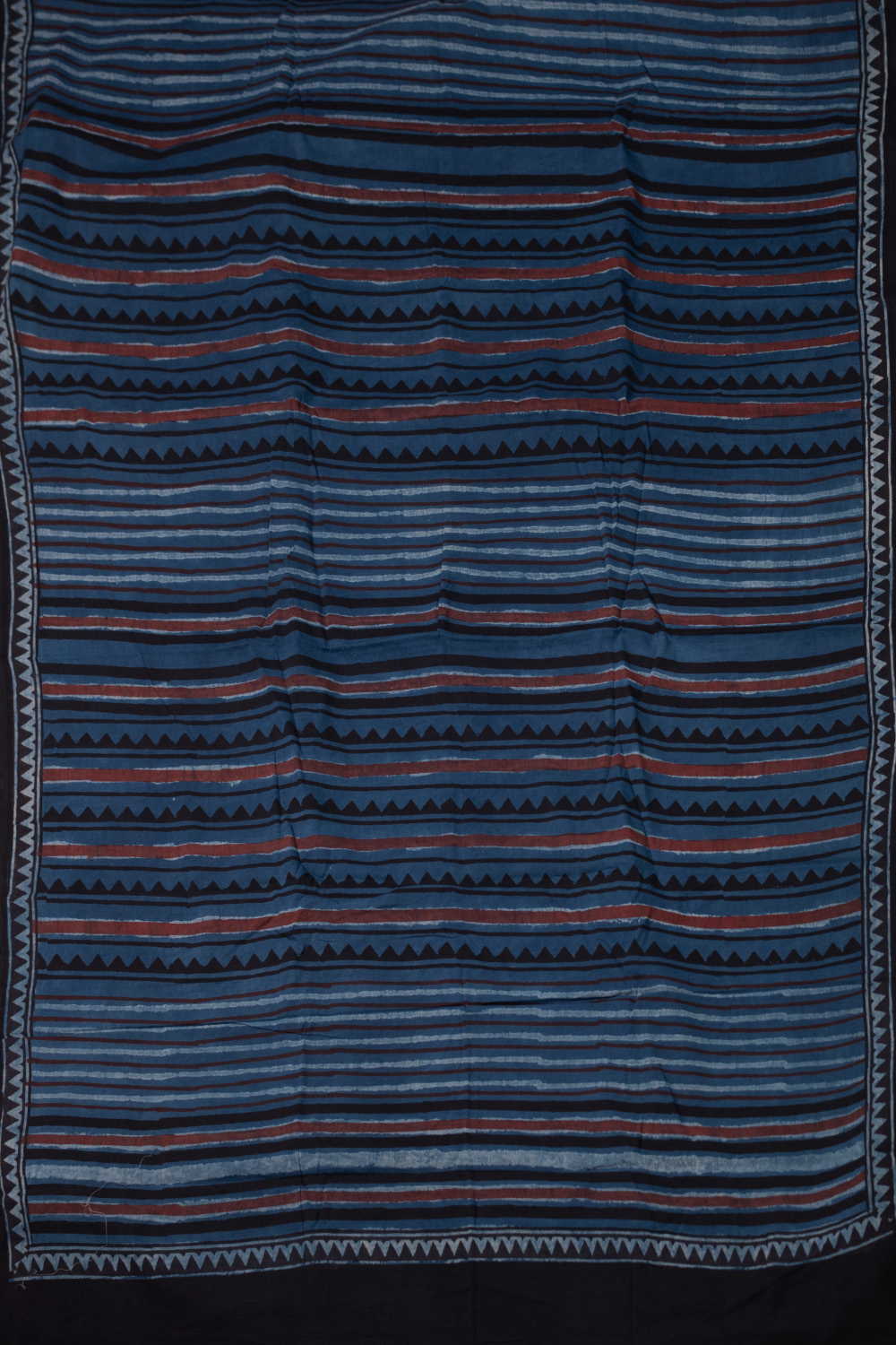 Block Printed Cotton Saree - Matkatus