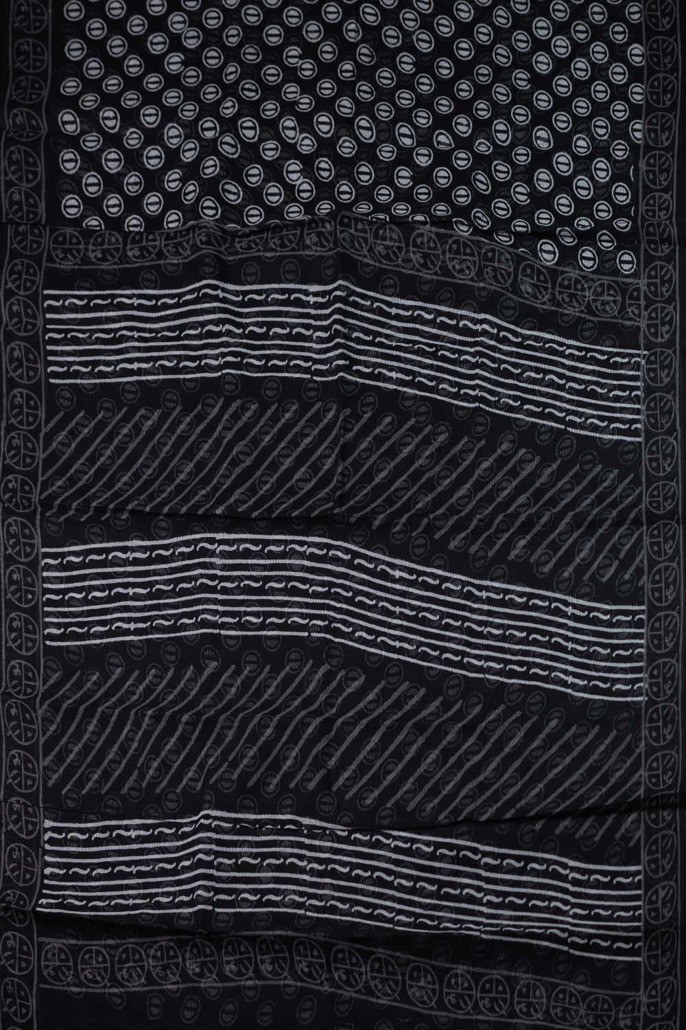 Block Printed Cotton Saree - Matkatus