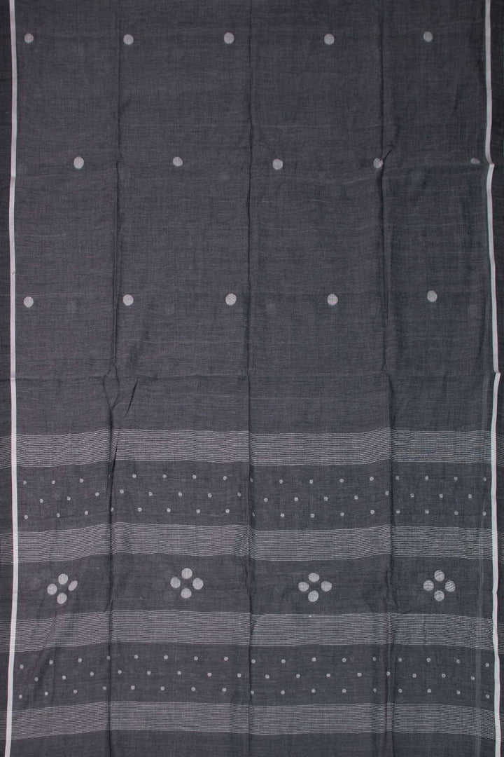 Shades of Grey Jamdani Cotton Dupatta