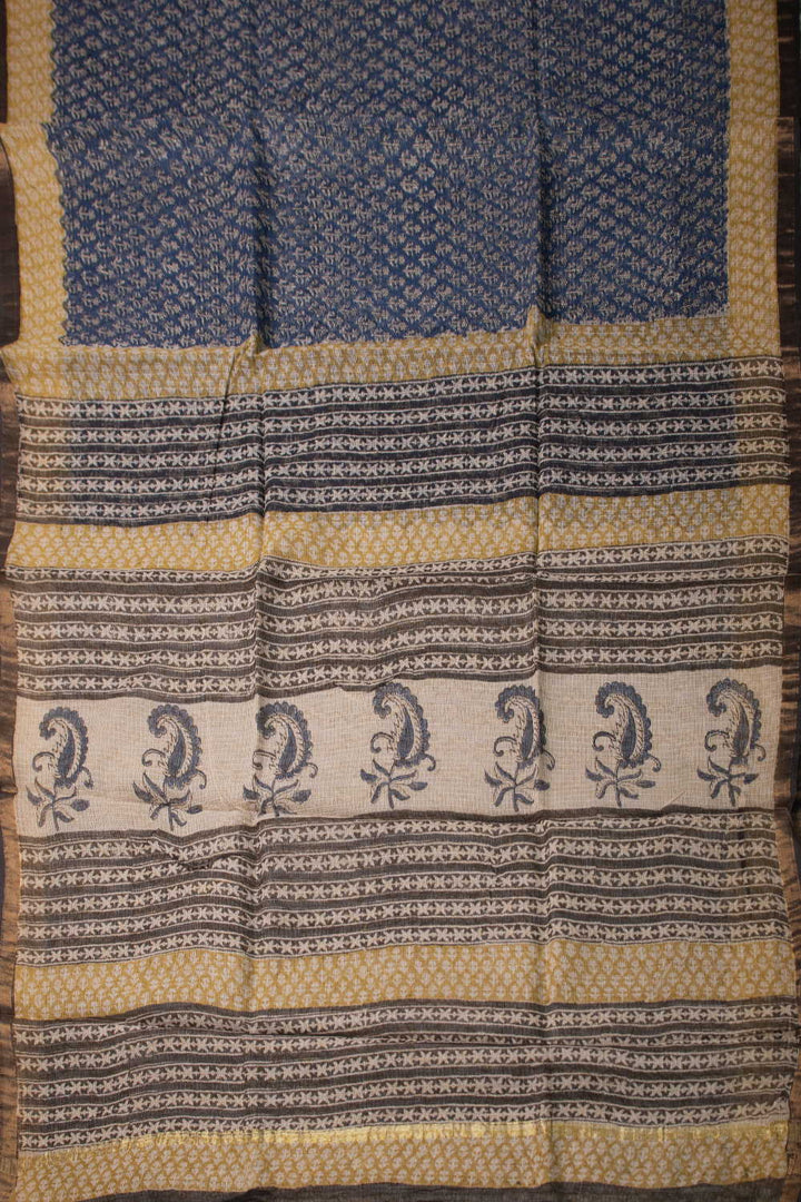 Block Printed Saree - Matkatus