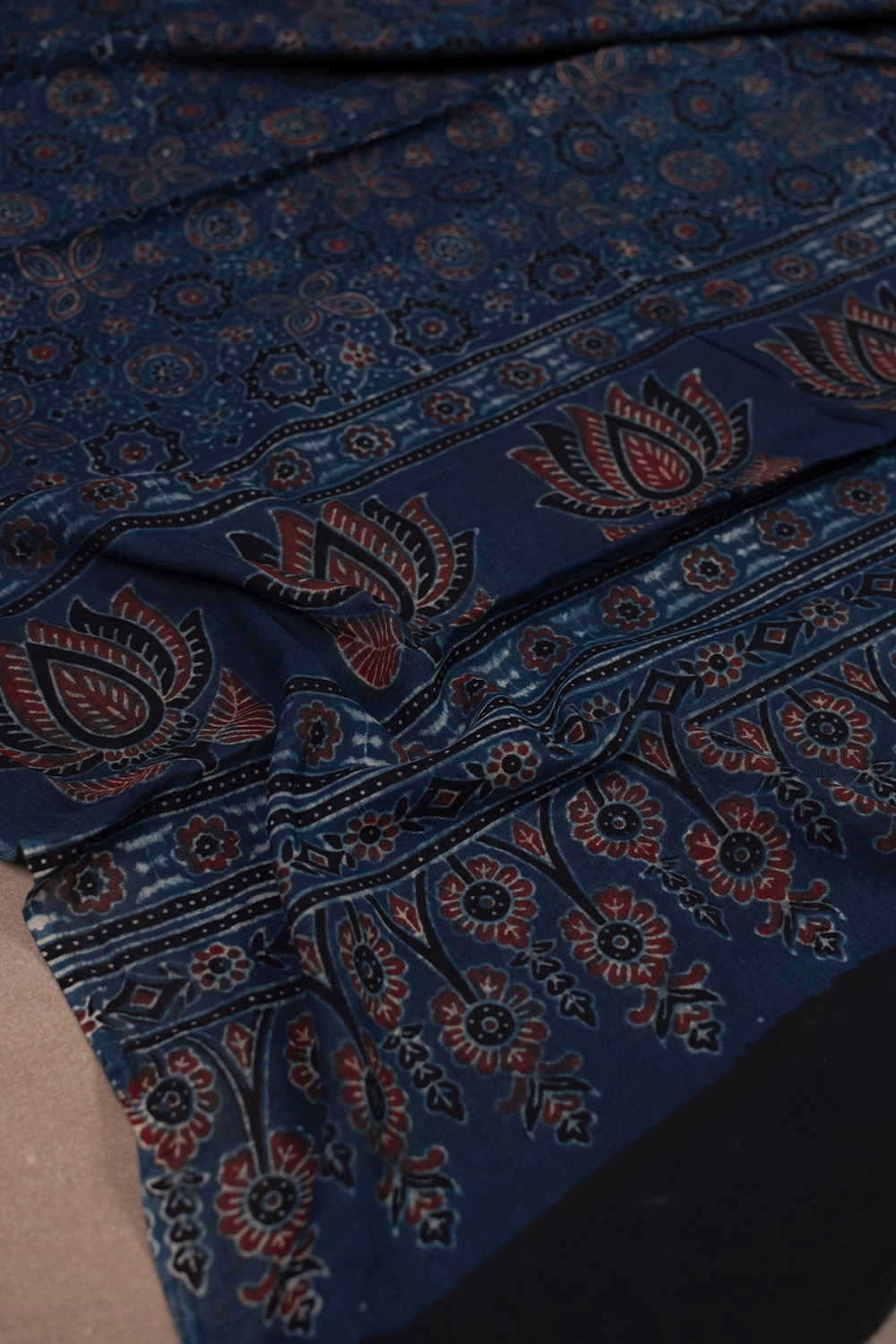 Block Printed Dupattas - Matkatus 