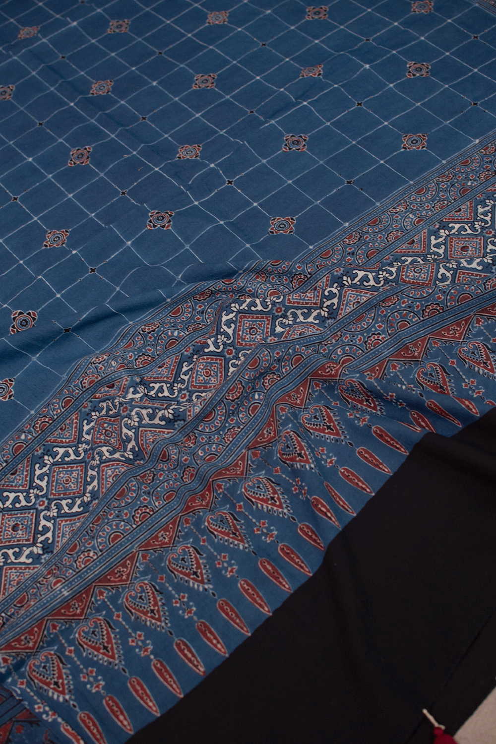 Block Printed Cotton Dupattas - Matkatus 