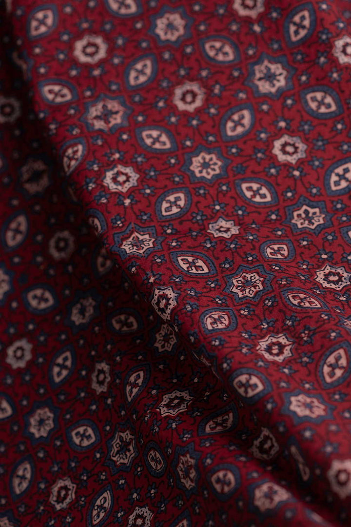 Block Printed Fabric- Matkatus 