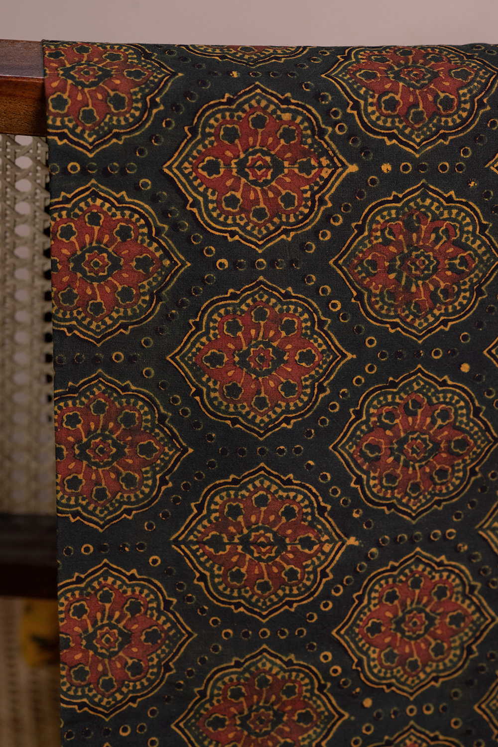 Block Printed Cotton Fabric - Matkatus 