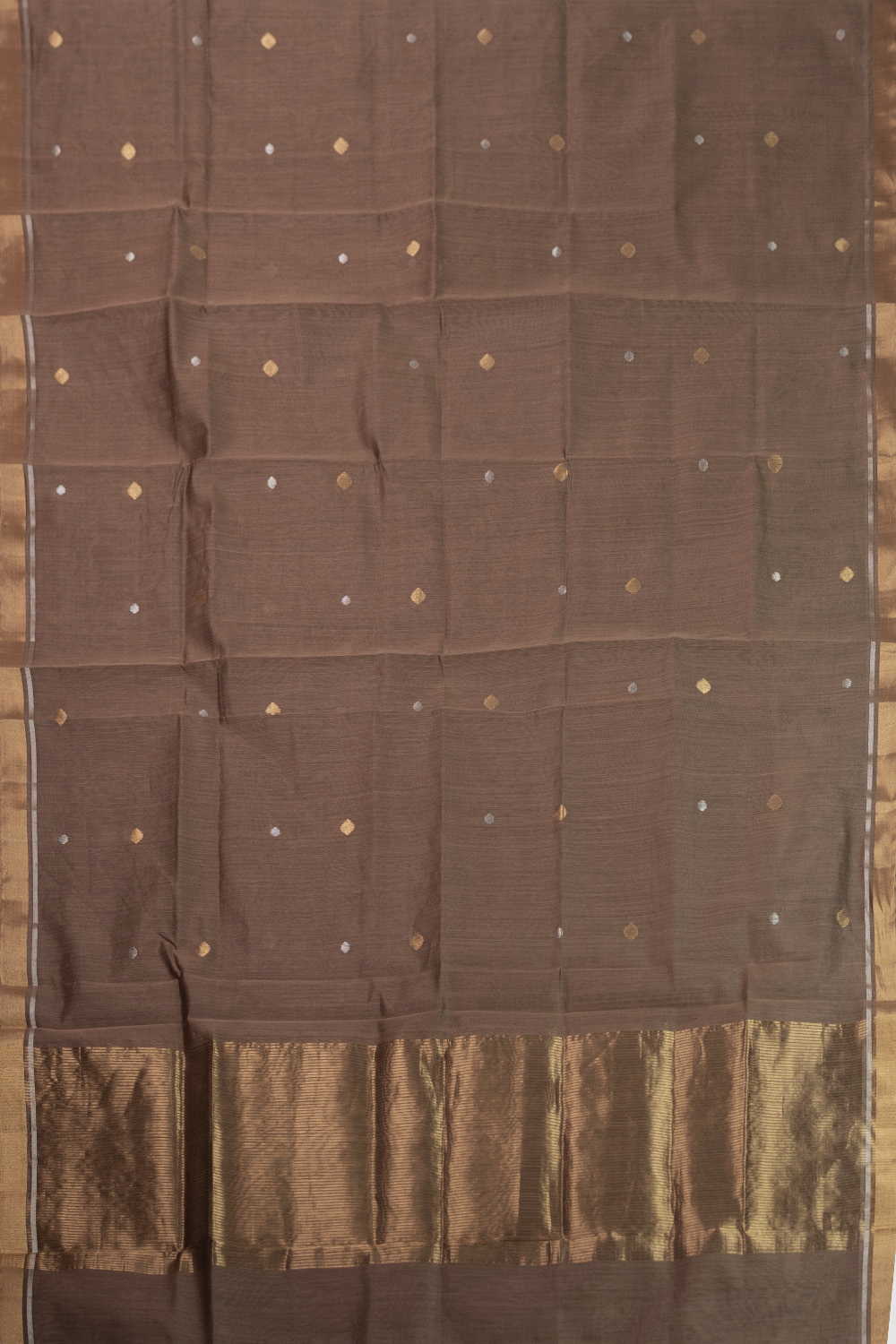 Chanderi Silk Cotton Dupatta - Matkatus 