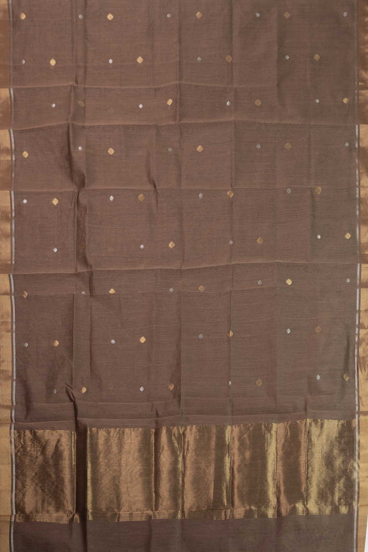 Chanderi Silk Cotton Dupatta - Matkatus 