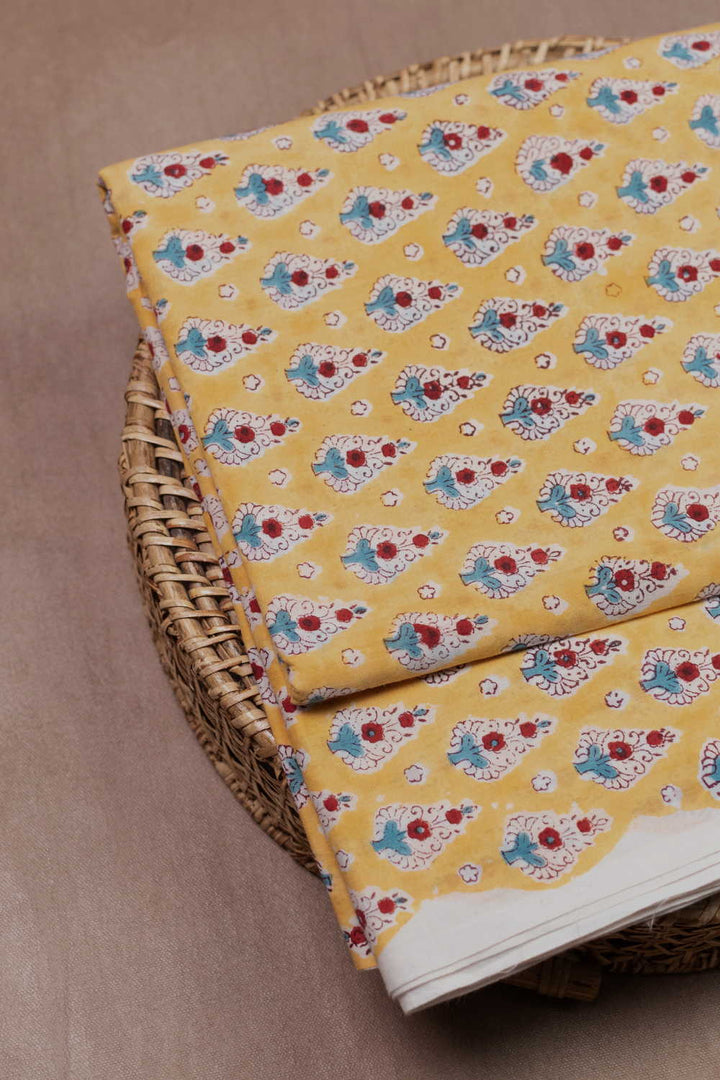 Sanganeri Cotton Fabric - Matkatus