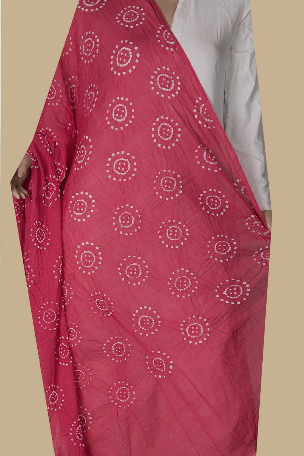 Bandhani Dupatta - Matkatus 