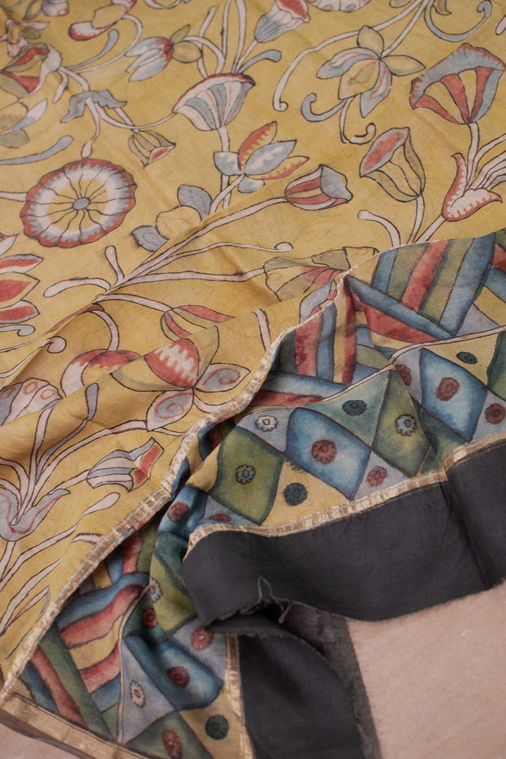 Kalamkari Dupatta - Matkatus 