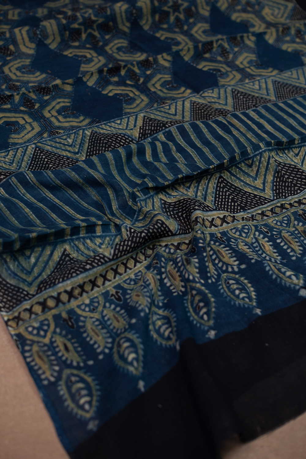 Block Printed Dupattas - Matkatus 