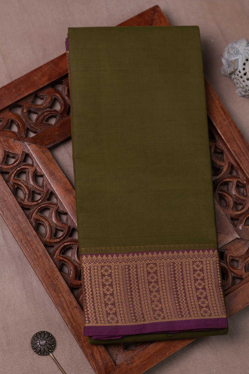 Kanchi Cotton Saree - Matkatus 