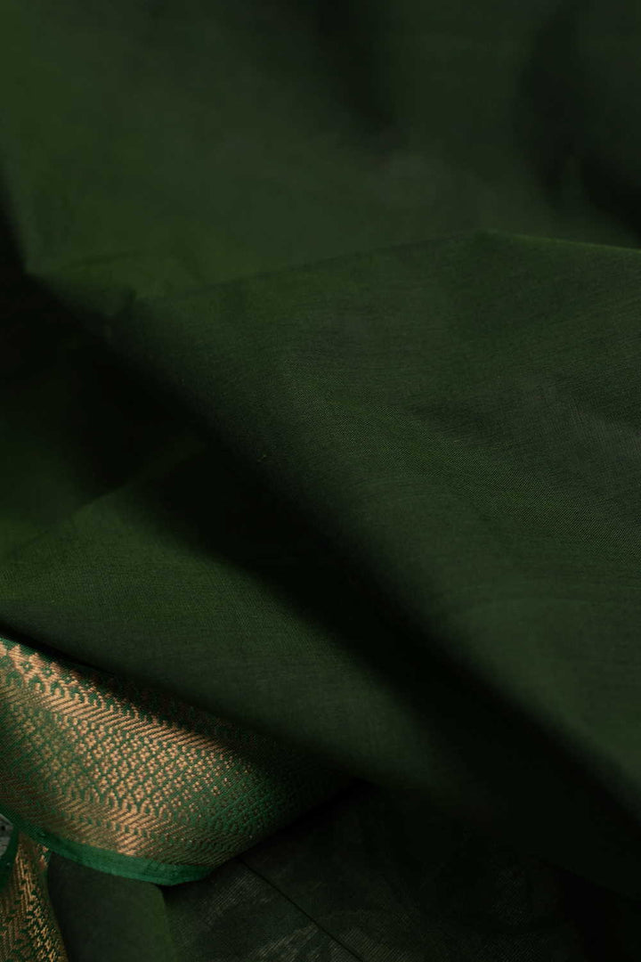 Juniper Green Mangalagiri Cotton Fabric