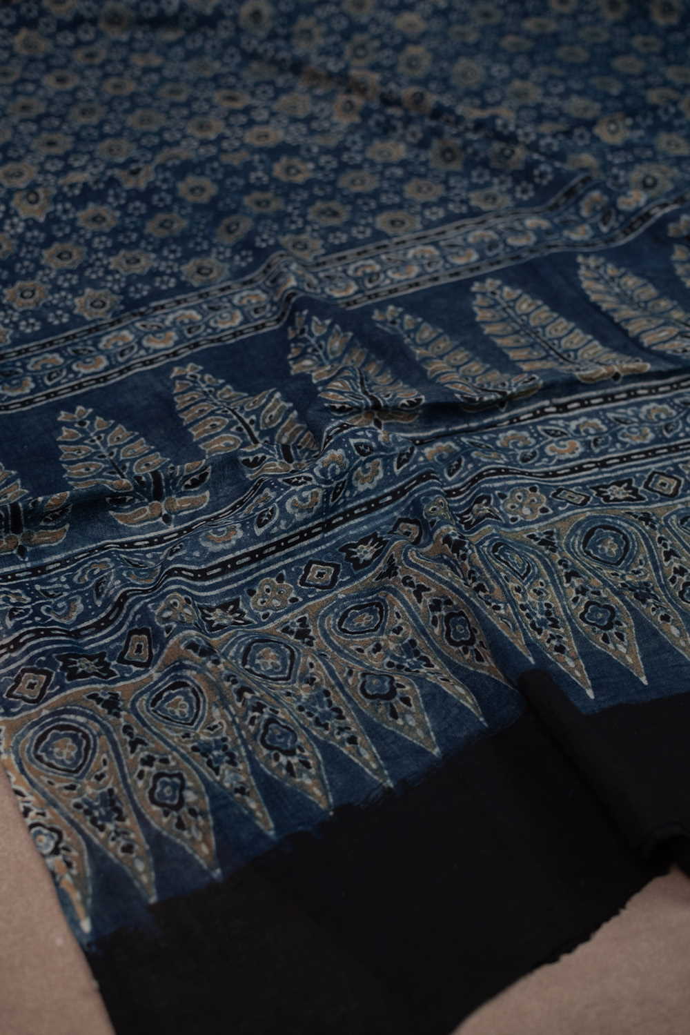 Block Printed Dupattas - Matkatus 