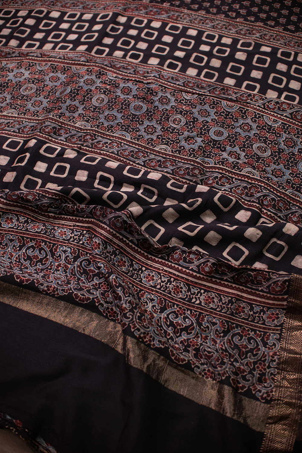 Block Printed Sarees - Matkatus 