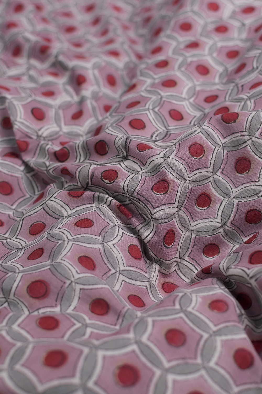 Block Printed Fabric-Matkatus 