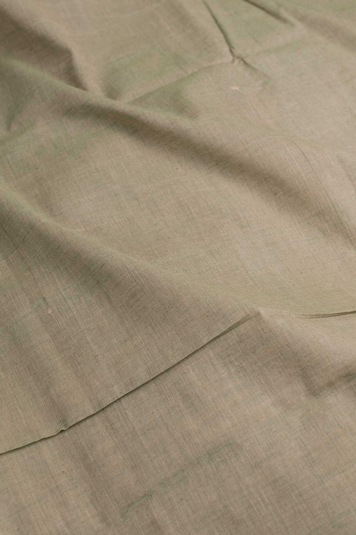 Pale Green Mangalagiri Cotton Fabric