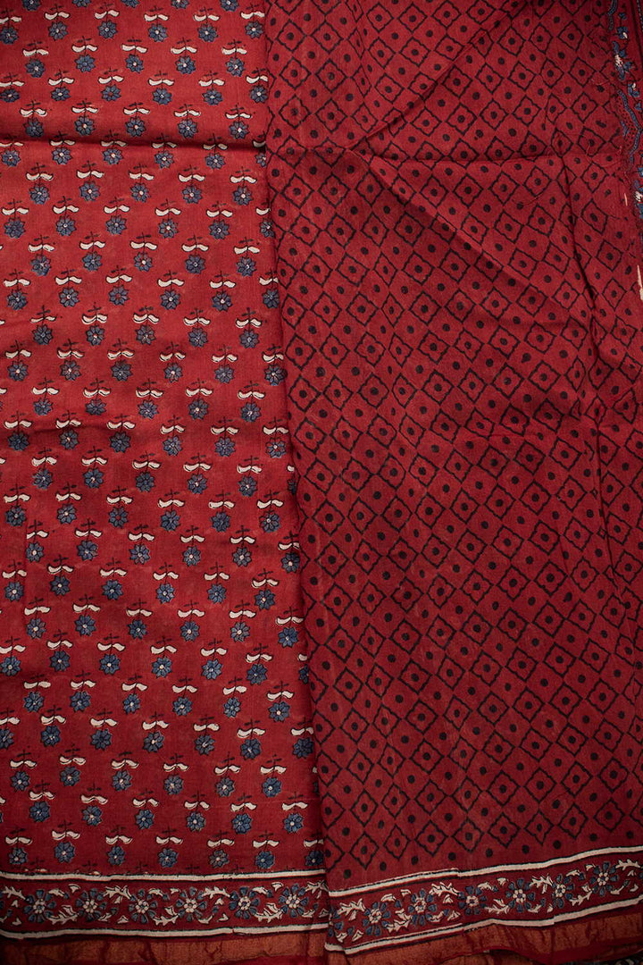 Ajrak Saree - Matkatus