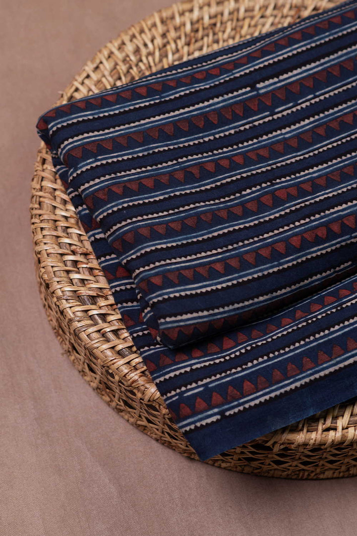 Ajrak Cotton Fabric - Matkatus 