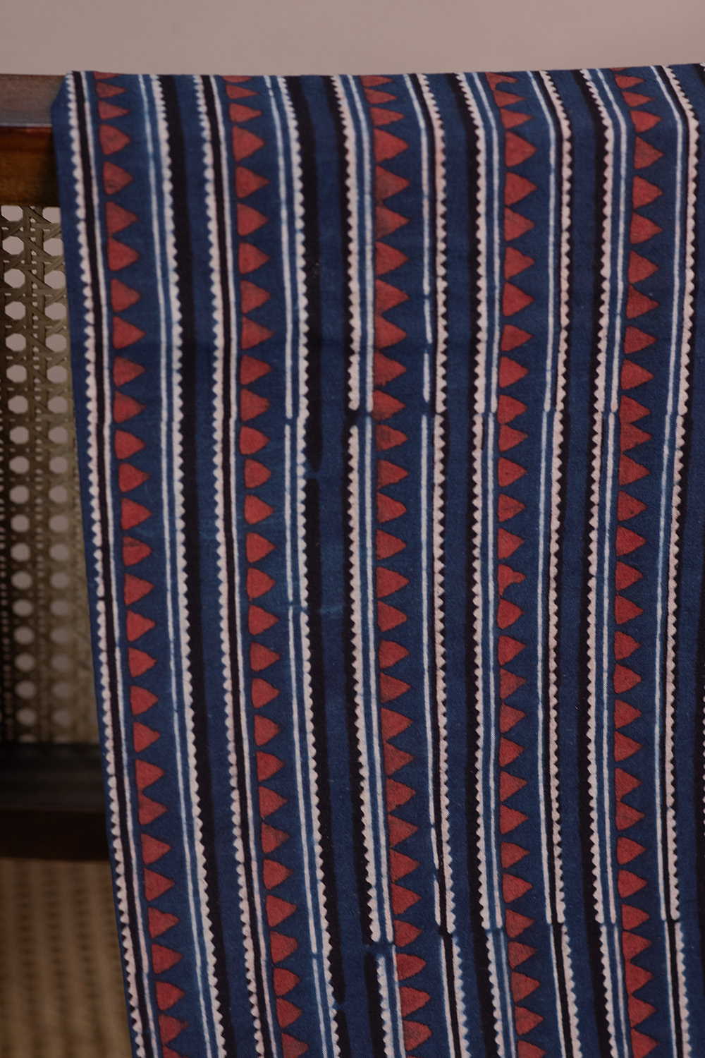 Block Printed Cotton Fabric - Matkatus 