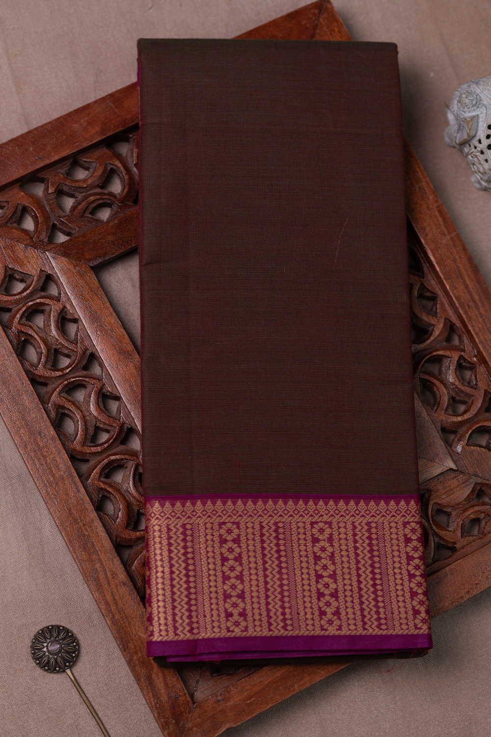 Kanchi Cotton Saree - Matkatus 