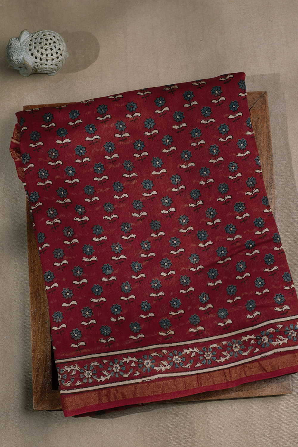 Ajrak Saree - Matkatus