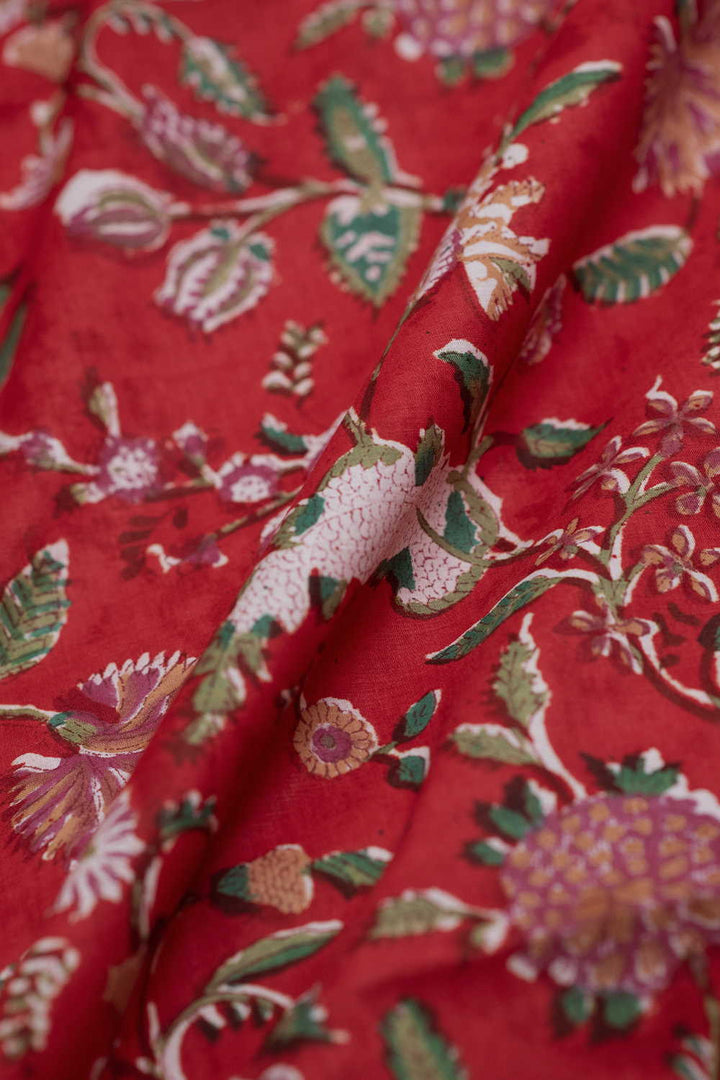 Block Printed Fabric - Matkatus