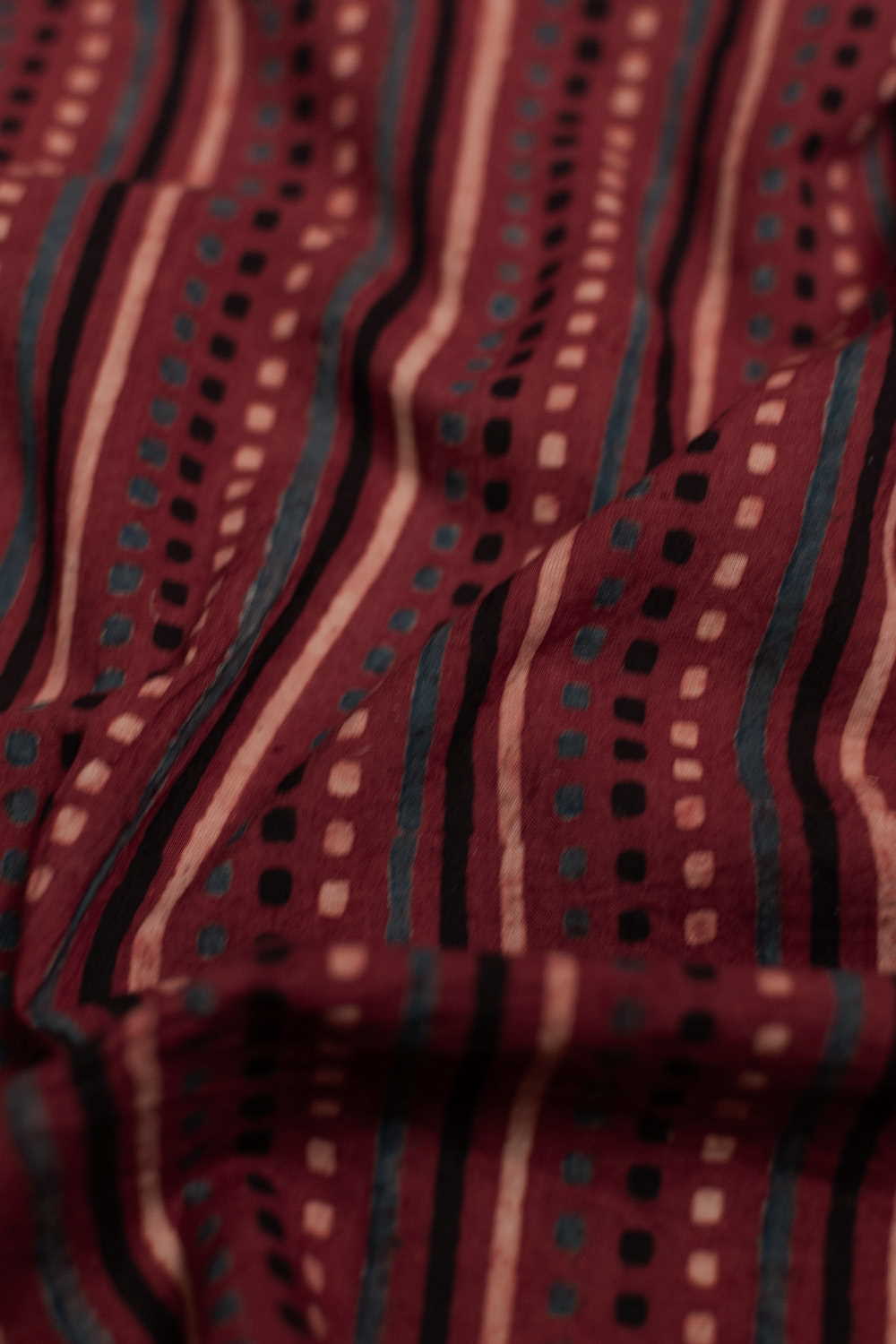 Ajrak Cotton Fabrics-Matkatus