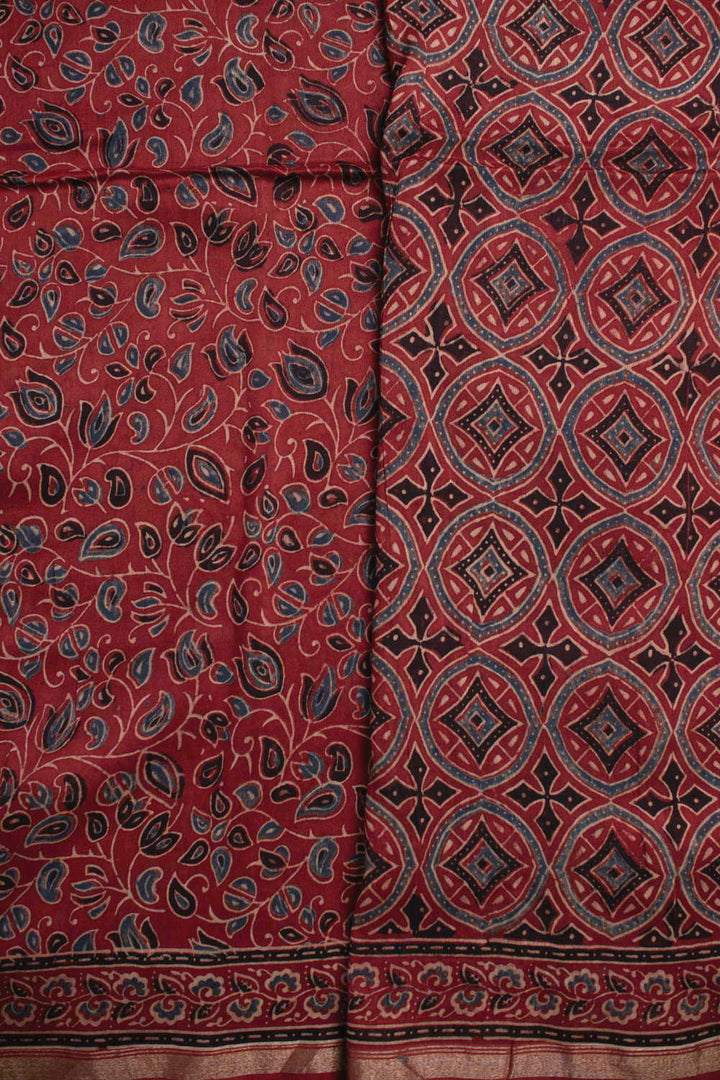 Block Printed Sarees - Matkatus 