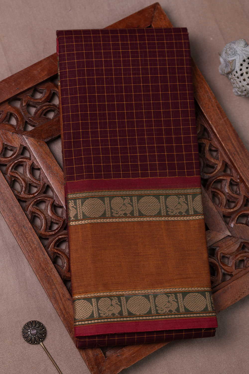 Kanchi Cotton Saree - Matkatus 