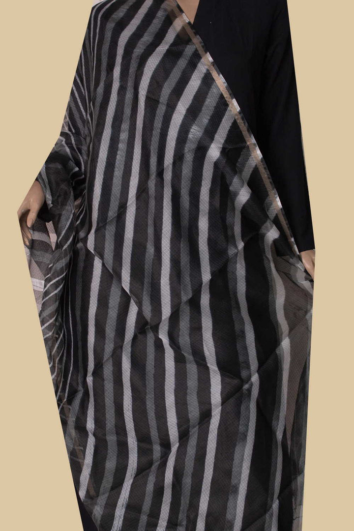 Block Printed Dupatta - Matkatus 