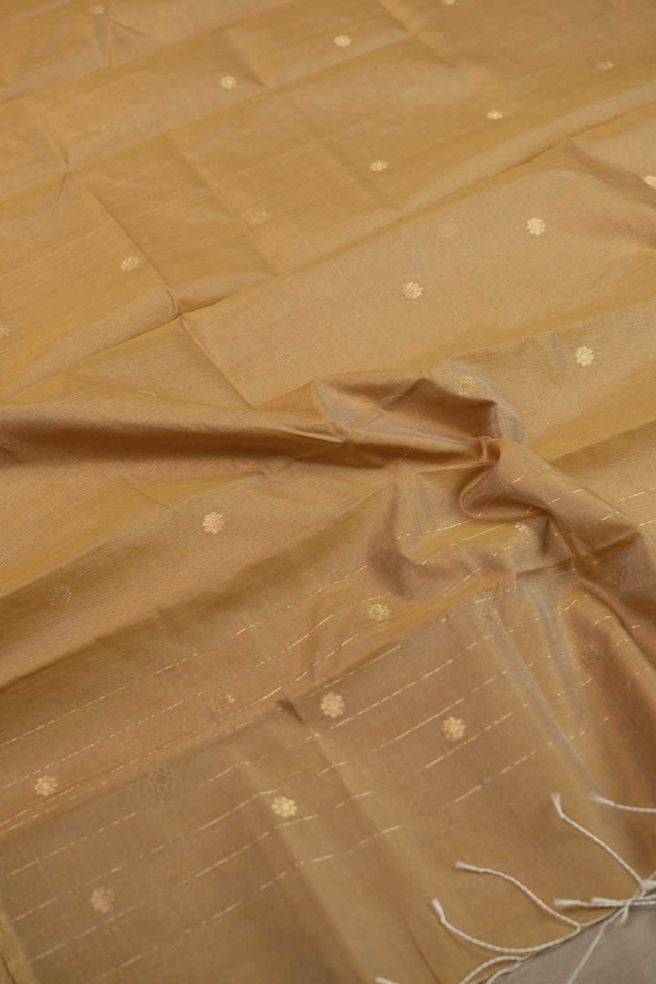 Chanderi Silk Cotton Dupatta - Matkatus 