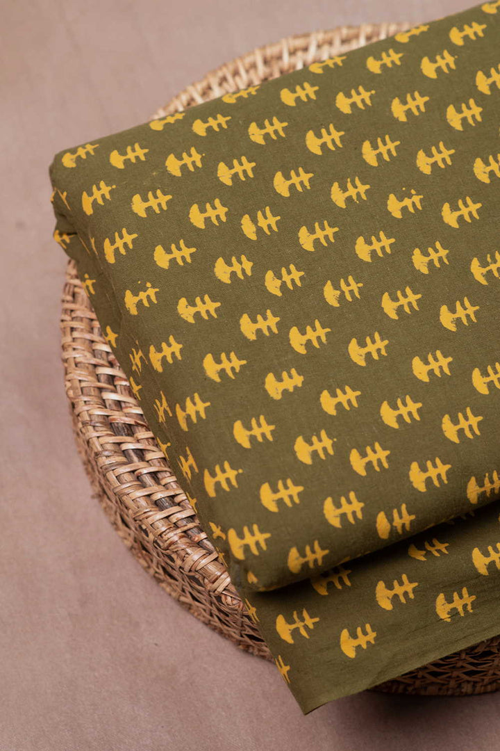 Block Printed Fabric - Matkatus 