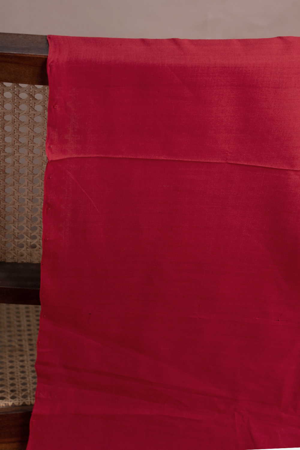 Dark Red Mangalagiri Cotton Fabric