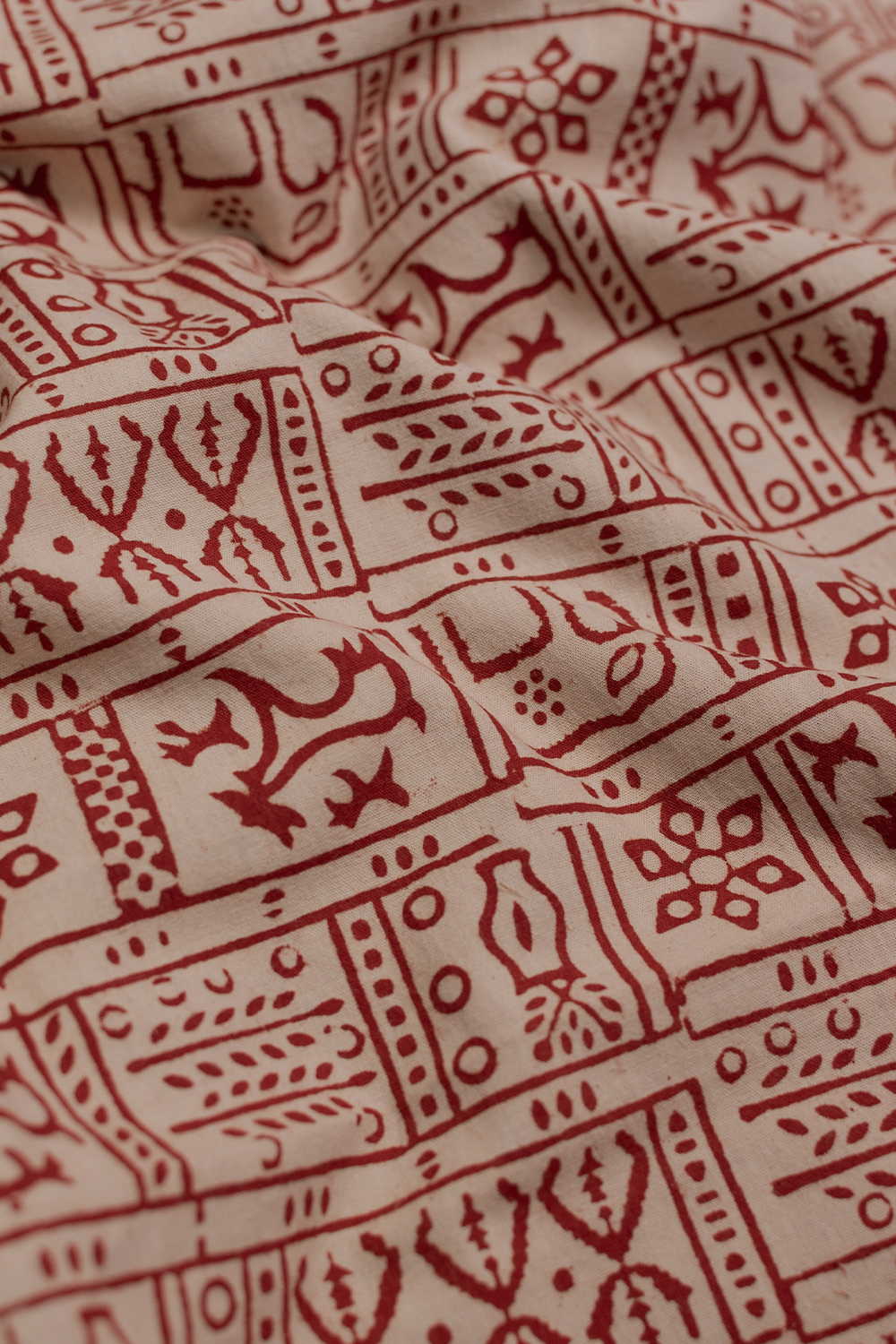 Ajrak Cotton Fabrics-Matkatus