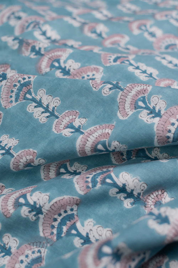 Block Printed Fabric-Matkatus 
