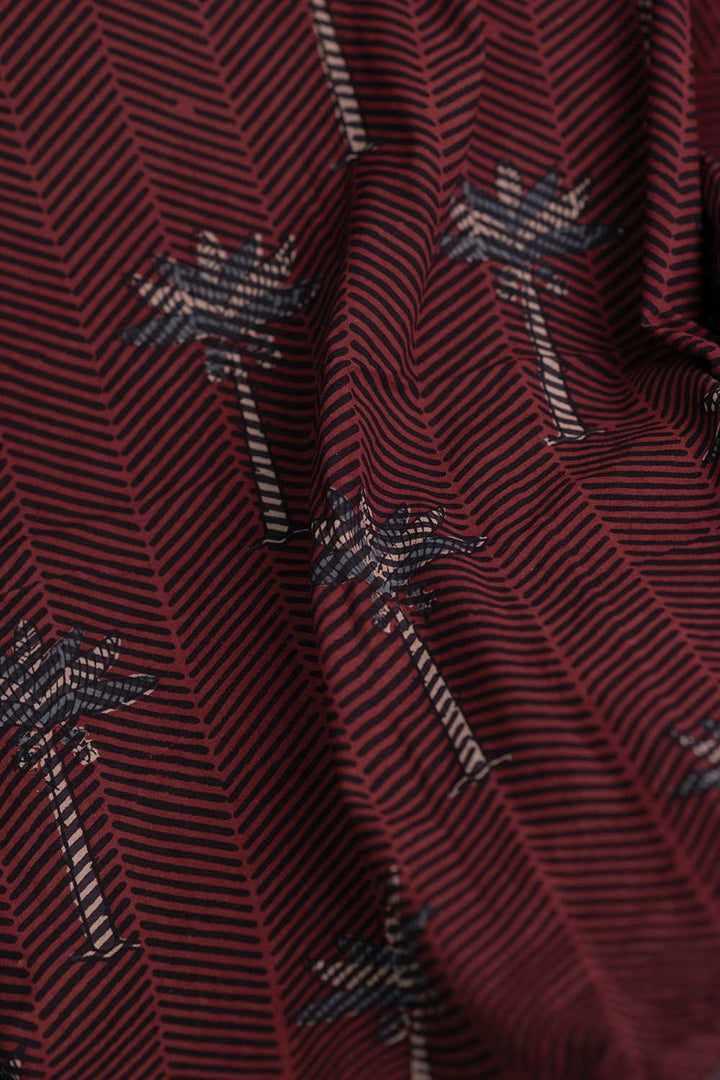 Block Printed Fabric- Matkatus 