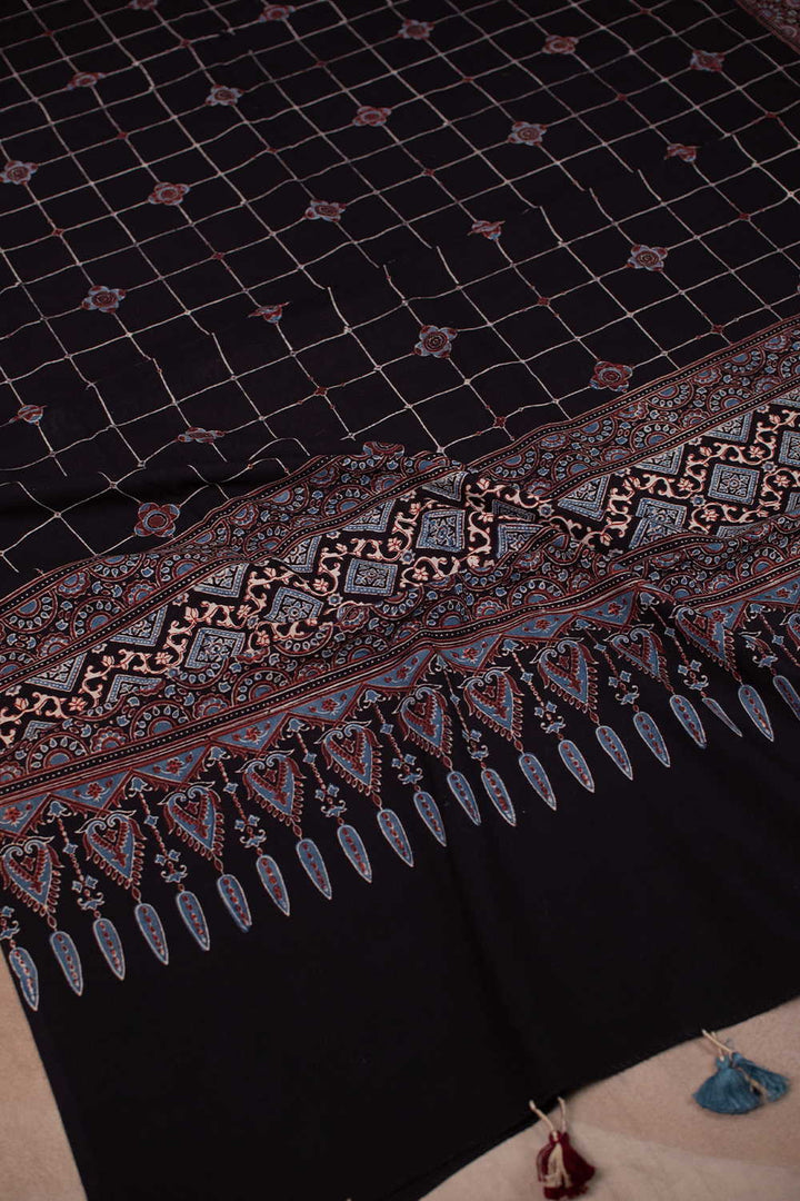 Block Printed Cotton Dupattas - Matkatus 